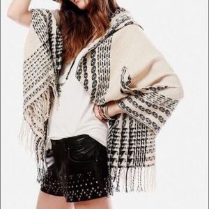 Free People Poncho Shawl